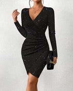 Harlow | Dress with V-Neck Design and Elegant Style