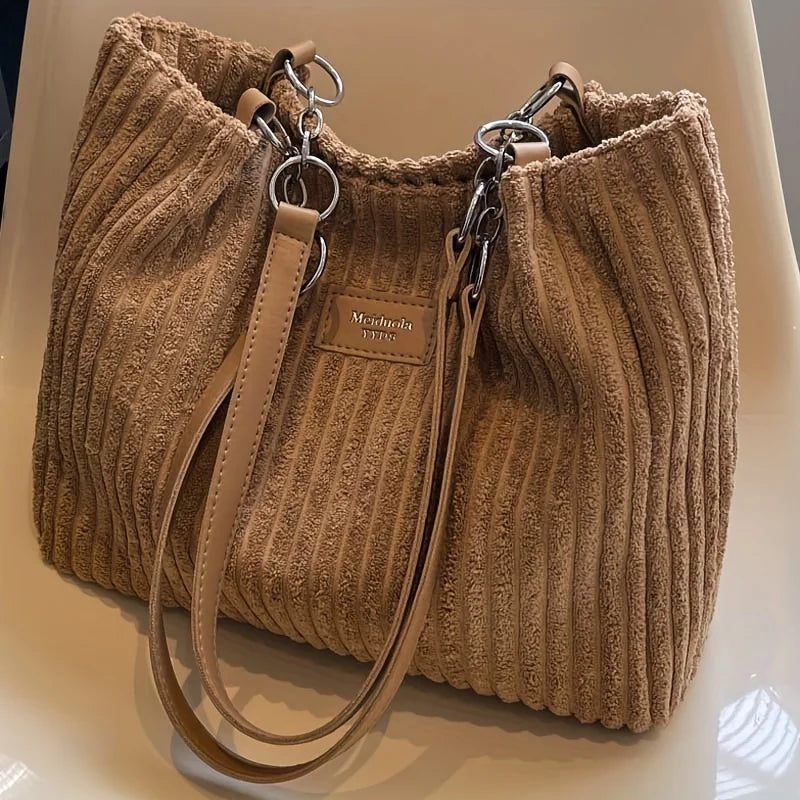Florence Corduroy Shoulder Bag