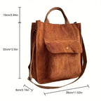 Harriet Corduroy Day Tote