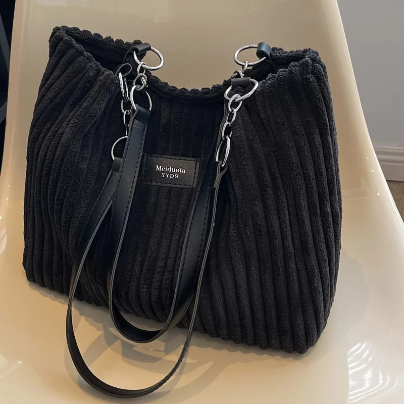 Florence Corduroy Shoulder Bag
