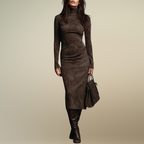 Arvielle | Elegant Suede-style Dress